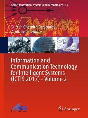 cover image of Information and Communication Technology for Intelligent Systems (ICTIS 2017)--Volume 2